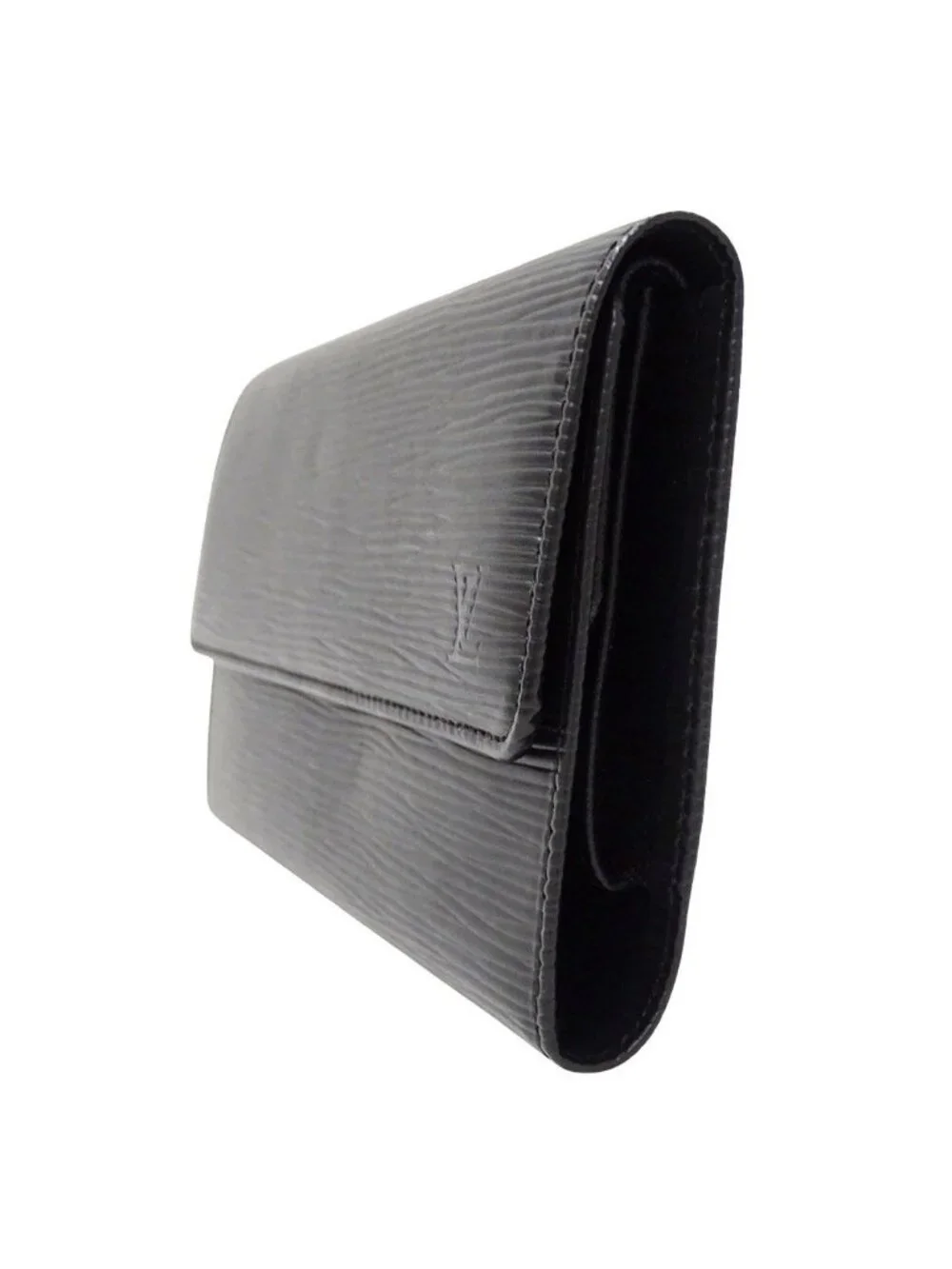 Louis Vuitton Wallet Epi Leather Porto Tresor International Noir Black Large